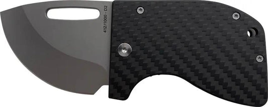 Maratac Re-Action Linerlock CF - Carbon Fiber Handle EDC Knife With 2in D2 Tool Steel Blade by Maratac