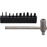 Maratac Sliding T Driver Gen 2 - Titanium Construction With Foldaway Case And Black Ti Bits by Maratac
