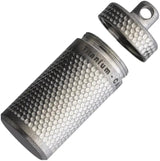 Maratac XL Piccolo Nitro Vault Titanium - O Ring Sealed Nitro Bottle Holder With 0.96 Oz Capacity by Maratac