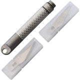 Maratac Key Ring Ti Scalpel Grade 5 Titanium Handle With Non Slip Golf Ball Pattern Lanyard Hole Includes 18 Blades by Maratac