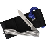Maratac Oversized Folding Scalpel - Titanium Handle, 8 Stainless Blades, Lanyard Hole, Golf Ball Dimpled Handle by Maratac