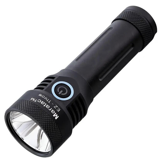 Maratac EZ Throw Flashlight - Long Range 1050 Lumen Turbo Beam With USB C Rechargeable Water Resistant by Maratac