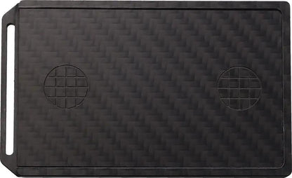 MARATAC Slide-Top Card Holder CF - RFID Blocking Carbon Fiber Wallet Holds 7-8 Cards by MARATAC