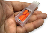 Maratac Tiny Pocket Box Gen 2 - Clear Polycarbonate Case With Topographic Lid Holds 8 Ibuprofen Tablets by Maratac