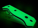 Maratac R4A Fixed Blade UGM - D2 Tool Steel Drop Point With UGM Glow Textured Handle And Titanium DTF Bead Lanyard by Maratac