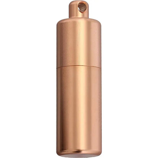 Maratac Peanut XL Lighter Copper - Emergency Candle End, 15 Minute Burn Time, Waterproof Capsule Lighter by Maratac
