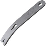 Maratac Widgy Pry Bar Micro 3 Inch Curved E46 - Lanyard Hole EDC Pry Tool With D-9 Steel by Maratac