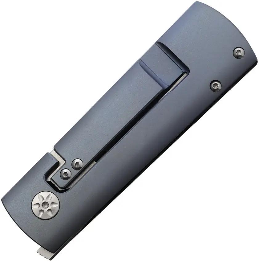 Maserin Daga Framelock Blue Fat Dagger 732 B Elmax Blade Carbon Fiber Handle for Collectors by Maserin