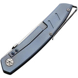 Maserin AM-6 Framelock Folding Knife D2 Satin Blade G10 Handle High-Performance For EDC Enthusiasts by Maserin
