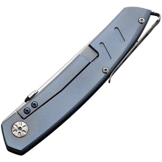 Maserin AM-6 Framelock Folding Knife D2 Satin Blade G10 Handle High-Performance For EDC Enthusiasts by Maserin