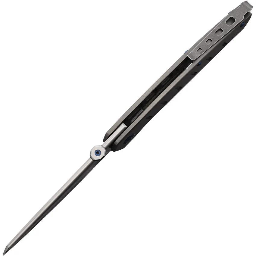 Maserin AM-6 Framelock Ti 374TT Compact EDC Knife With D2 Satin Blade And Titanium Handle by Maserin