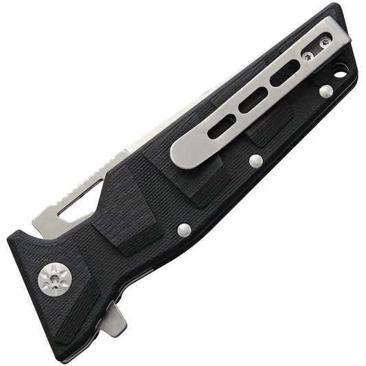 Maserin Artiglio Linerlock Rugged Knife Black G10 Handle D2 Steel Blade For EDC Enthusiasts by Maserin
