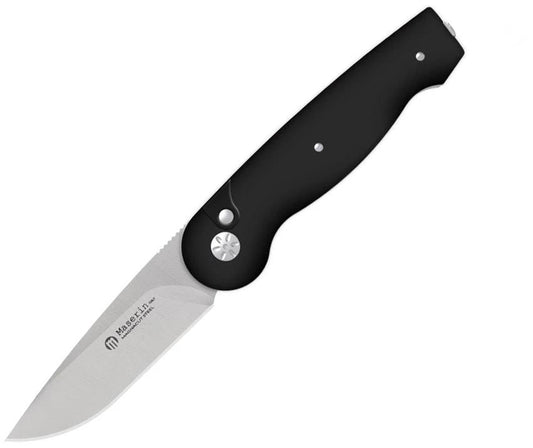 Maserin Summit Button Lock Black G10 490/G10N by Maserin