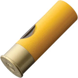 Maserin Shotgun Shell Knife Yellow Handle 2.63in Blade for Collectors and EDC Enthusiasts by Maserin