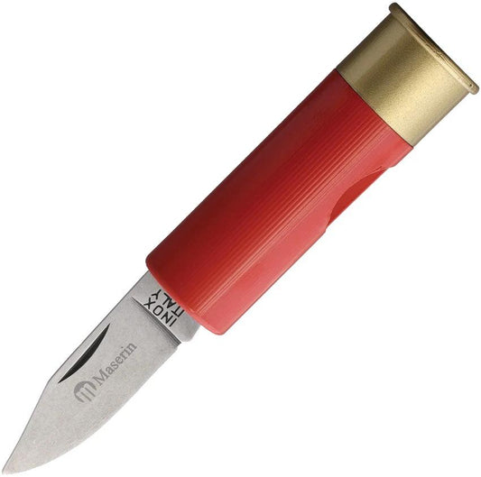 Maserin Shotgun Shell Knife Red 70/R by Maserin