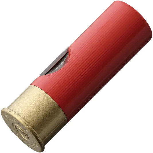 Maserin Shotgun Shell Knife Red Handle 70R Premium EDC With Stainless Clip Point Blade For Outdoorsmen by Maserin