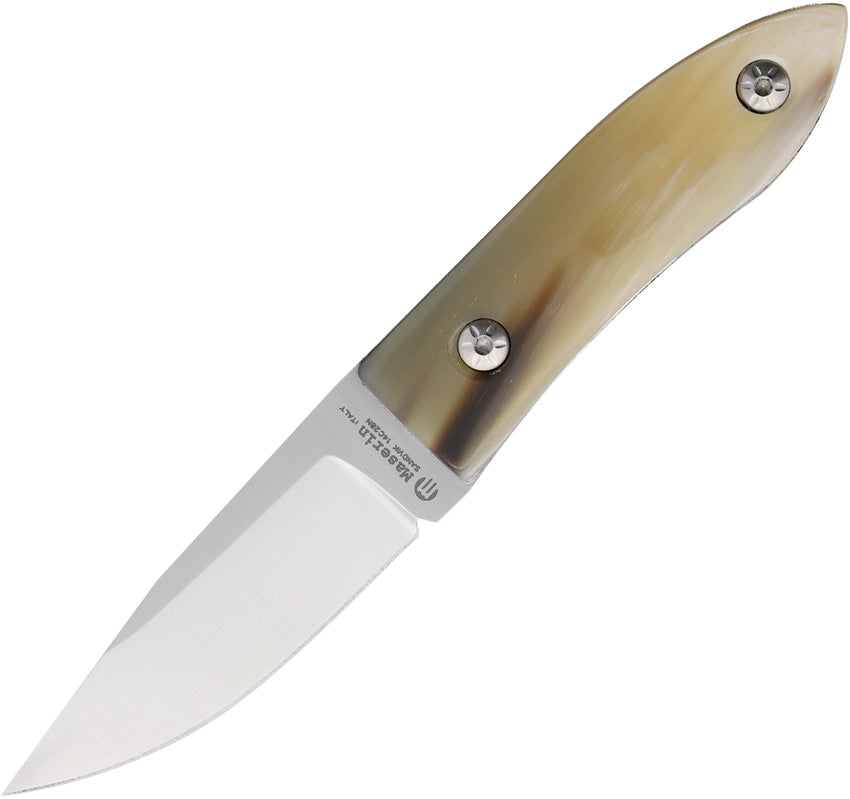 Maserin AM22 Fixed Blade Knife Full Tang 6in Satin Outdoor by Maserin