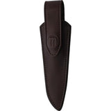 Maserin AM22 Fixed Blade Knife For Outdoor Enthusiasts Premium Full Tang Satin 14C28N Blade Leather Sheath by Maserin