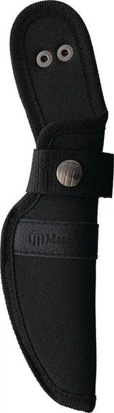 Maserin Sax Fixed Blade Knife With 3.5in Satin Partially Serrated Full Tang Gray G10 Handle For Outdoors by Maserin