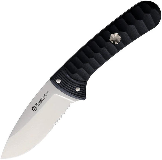 Maserin Sax Fixed Blade Black 975 G10N by Maserin