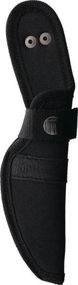 Maserin Sax Fixed Blade 975: 7.63-Inch Satin Partially Serrated 440 Stainless Tactical Knife with Black G10 Handle and Nylon Sheath for Outdoor Enthusiasts by Maserin