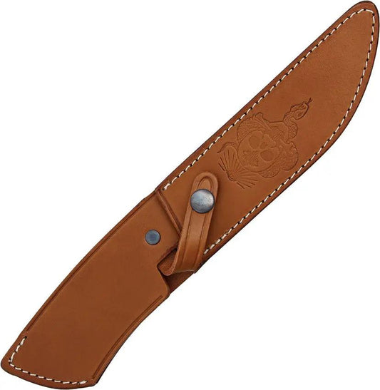 Maserin Siberian Knife Italian Fileworked 440 Stainless Fixed Blade For Outdoor Enthusiasts by Maserin