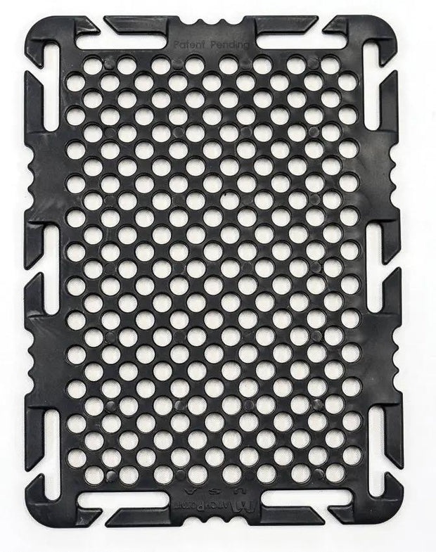 Matchpoint USA Tactical Mounting Plate - Versatile PALS/MOLLE Platform for Plate Carriers and Belts with 200+ Holes by Matchpoint USA
