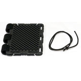 Matchpoint USA TAC-Book Black - Dual Tac-AMP Mounting Plate With Shock Cord For Two Sided Or Booklet Style Mounting by Matchpoint USA