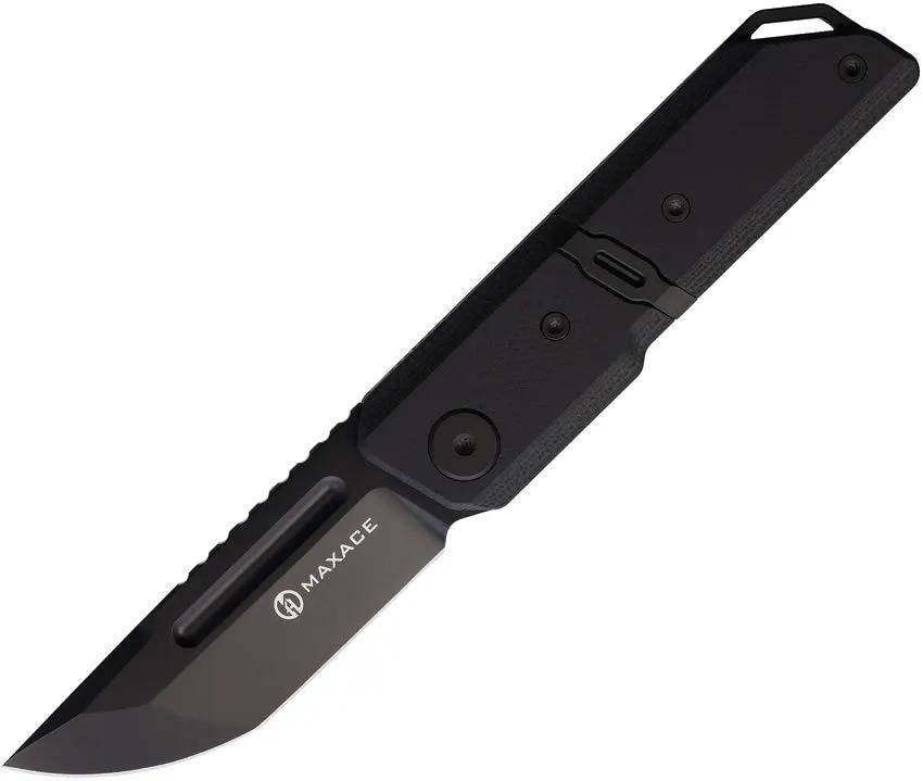 Maxace Capsule 2 Linerlock Black MM272G by Maxace