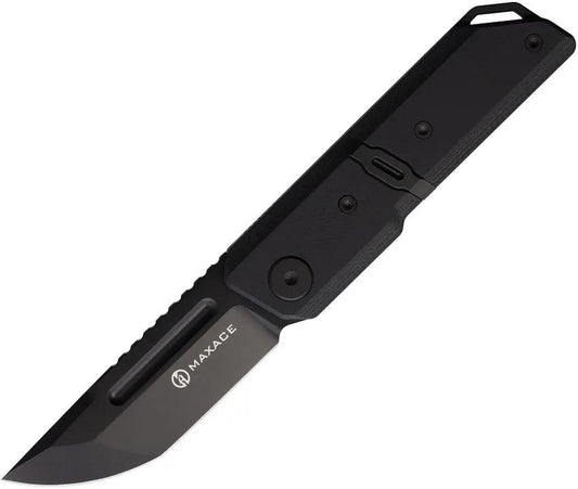 Maxace Capsule 2 Linerlock Black MM272G by Maxace
