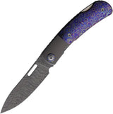 Maxace Beetle 2 Lockback Damascus MM36-1-C by Maxace