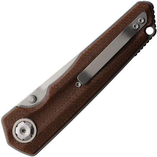 Maxace Samurai 2.0 Linerlock Brn Mic XMSM204 by Maxace