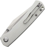 Monterey Bay Knives Old Guard Linerlock White OLD-GUARD-WH by Monterey Bay Knives
