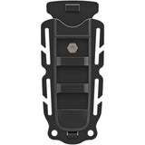 Gear Aid Kotu Fixed Blade Black - Titanium Coated 3 Inch Tanto Blade With Straight And Serrated Edges And Bottle Opener by Gear Aid