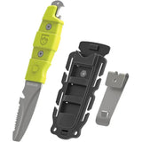 Gear Aid AKUA Paddle Dive Knife - 7.25in Blade With Double Sided Blunt Tip Serrated Top Edge Line Cutter Bottle Opener by Gear Aid