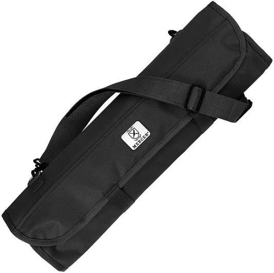 Mercer Knife Roll 7 Pocket M30007M - Seven Elastic Pockets With Adjustable Shoulder Strap by Mercer