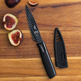 Mercer Non Stick Paring Knife Black M33910B - Nonstick Coated High Carbon Steel Blade For Effortless Peeling by Mercer