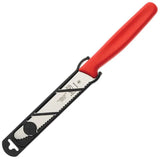 Mercer Utility Knife Red M33932RDB - High Carbon Japanese Steel Round Tip Serrated Blade for Versatile Cutting by Mercer