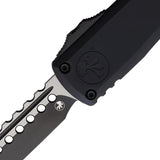 Microtech Ultratech Auto OTF Knife Gen III ZBP Two Tone M390MK Blade Black Handle Glass Breaker For Tactical Enthusiasts by Microtech