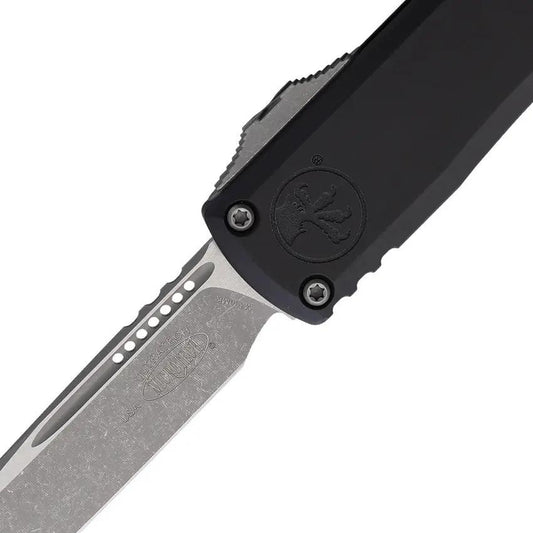Microtech Ultratech Gen III ZBP Auto OTF Knife With M390MK Blade Apocalyptic Finish Glass Breaker EDC Tactical by Microtech