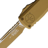 Microtech Ultratech Gen III Auto OTF Knife ZBP Tan Cerakote M390 Blade For EDC Enthusiasts by Microtech