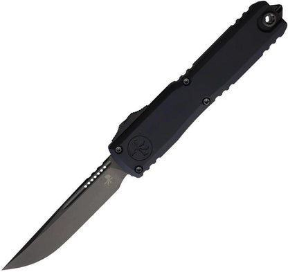 Microtech Auto Ultratech Gen III EDC Knife With Automatic Opening For Tactical Pros Premium Black DLC M390 Blade by Microtech