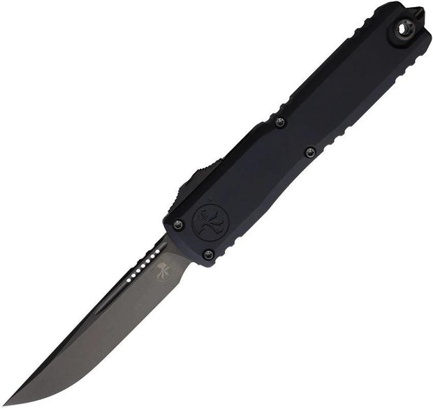 Microtech Auto Ultratech Gen III EDC Knife With Automatic Opening For Tactical Pros Premium Black DLC M390 Blade by Microtech