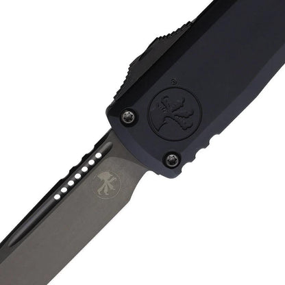 Microtech Auto Ultratech Gen III EDC Knife With Automatic Opening For Tactical Pros Premium Black DLC M390 Blade by Microtech