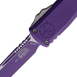 Microtech Auto Ultratech Gen III OTF Knife For Collectors Purple Cerakote M390 Blade Glass Breaker Aluminum Handle by Microtech