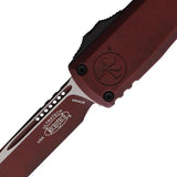 Microtech Ultratech Gen III ZBP OTF Automatic Knife For Elite EDC Enthusiasts With Weathered Crimson Blade by Microtech