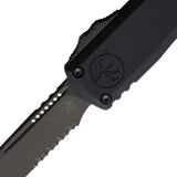 Microtech Ultratech Gen III ZBP OTF Auto Knife With Glass Breaker M390 Blade Black DLC Coated For Tactical Enthusiasts by Microtech