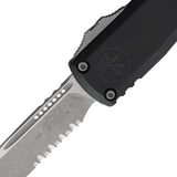 Microtech Auto UTX 85 OTF Knife Gen IV 3 Inch Bohler M390 Blade Glass Breaker Clip Apocalyptic Finish by Microtech