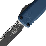 Microtech UTX 85 Auto OTF Knife Gen IV Two Tone M390MK Deep Ocean Aluminum Handle Glass Breaker For Tactical Pros by Microtech