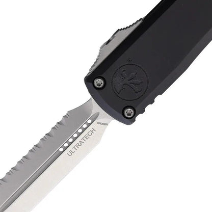 Microtech Auto Ultratech Gen III ZBP OTF Knife Elite Tactical EDC M390MK Dagger Blade Glass Breaker by Microtech